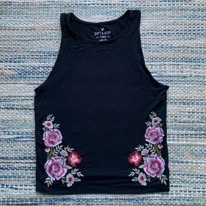 American Eagle High Neck Tank Top